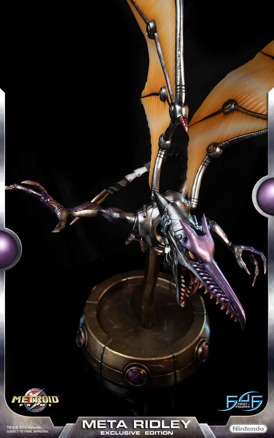 First 4 Figures Metroid Prime Meta Ridley statuetă Exclusive