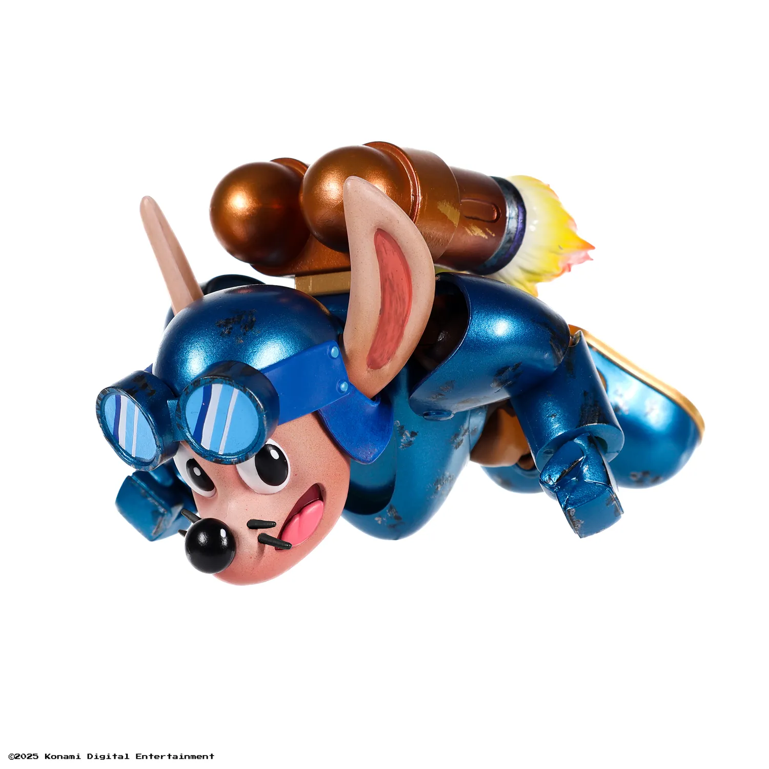 Premium DNA Rocket Knight Sparkster Battle Damage figurina 11cm