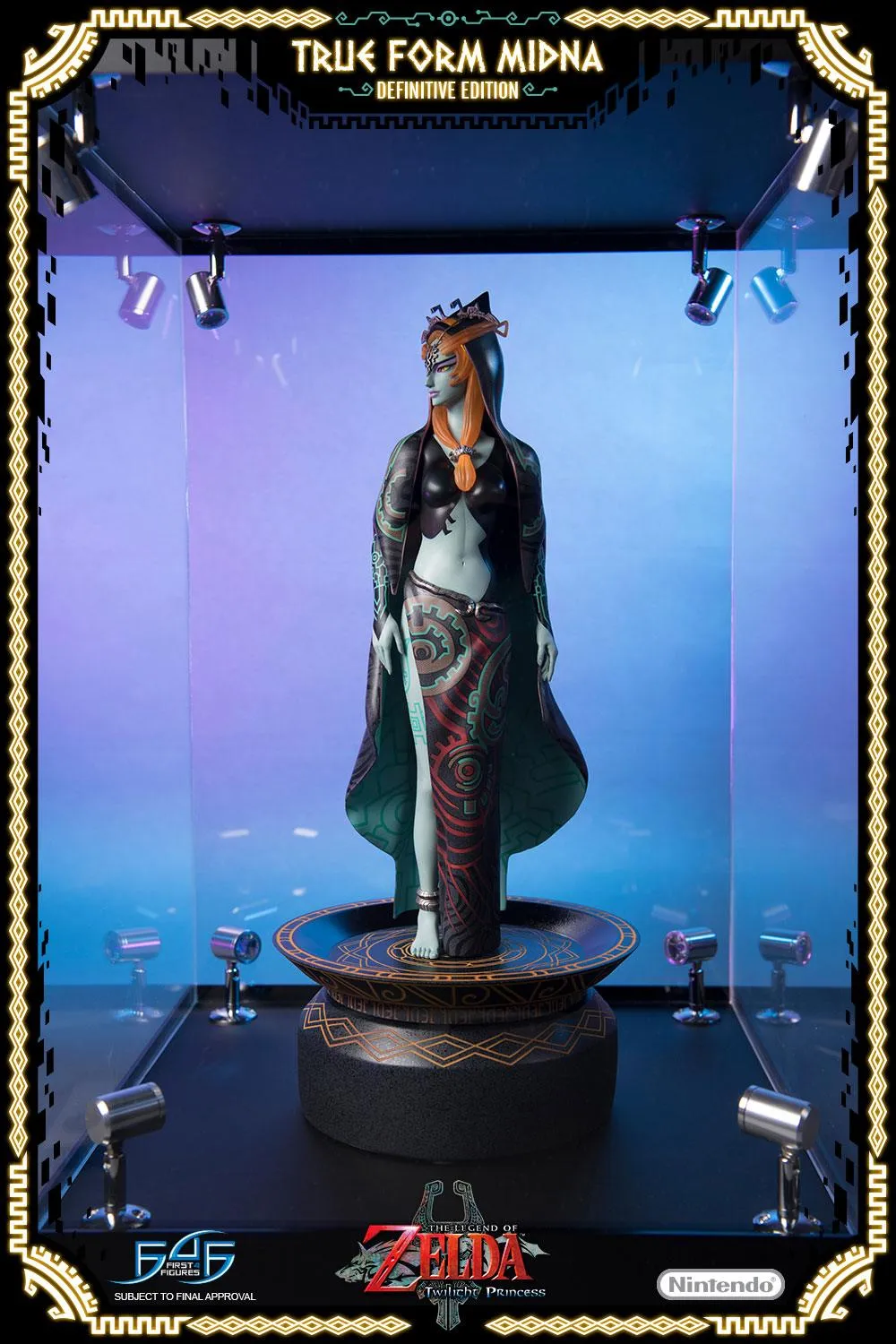 First 4 Figures Zelda True Form Midna Definitive statuetă