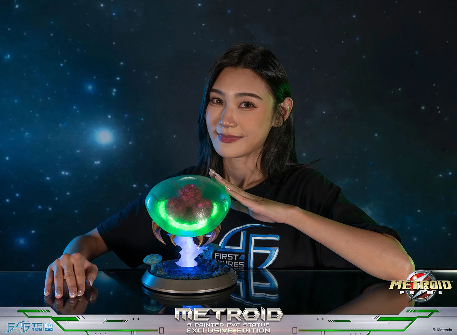 First 4 Figures Metroid Prime statuetă PVC Exclusive LED