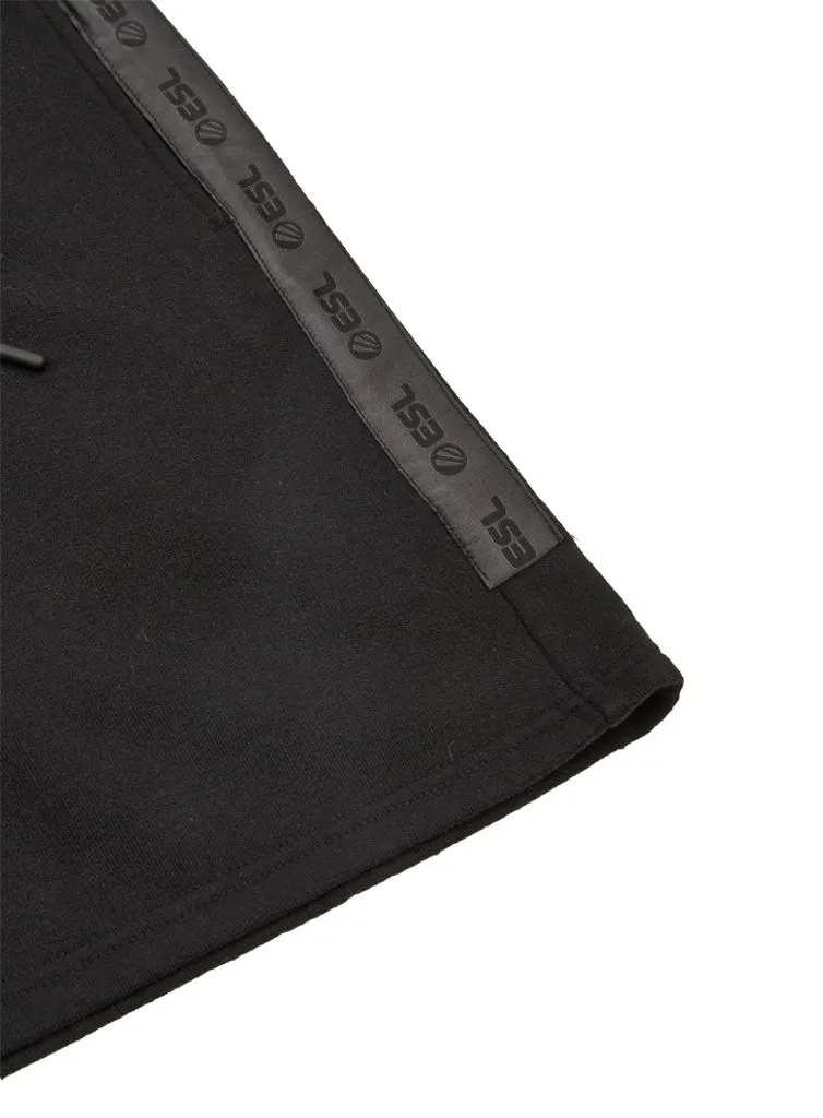 ESL Monochrome pantaloni scurti negri bumbac marime S