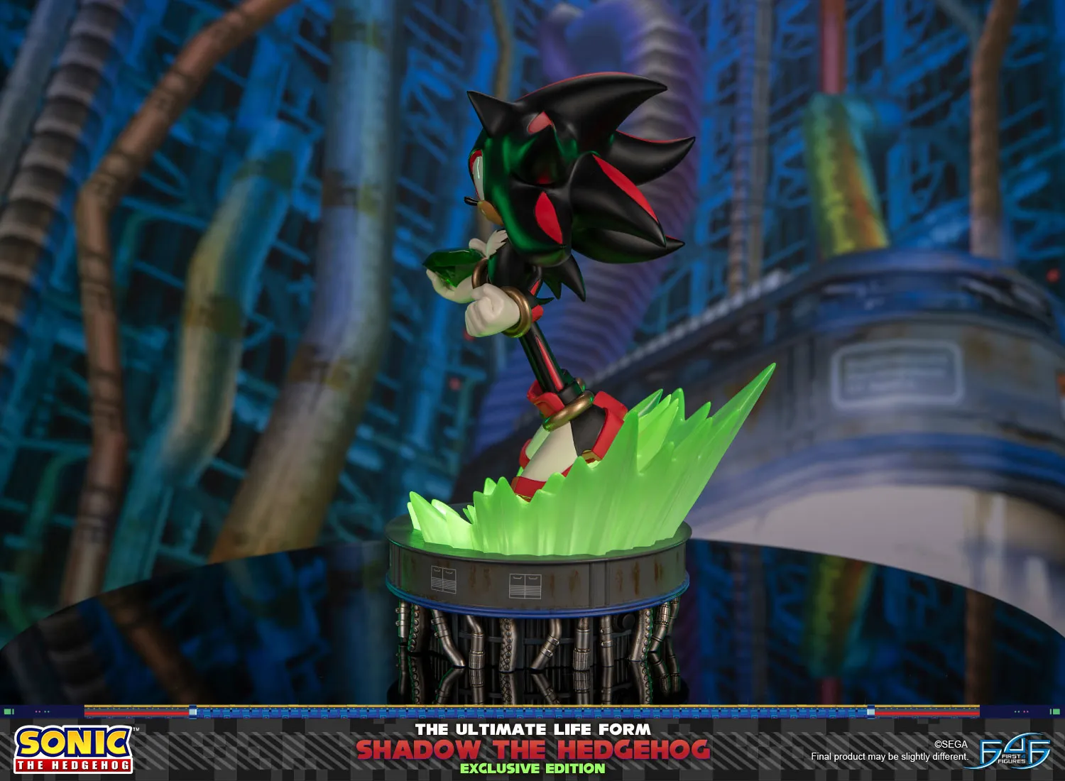 First 4 Figures Sonic Shadow statueta exclusiva 32cm LED