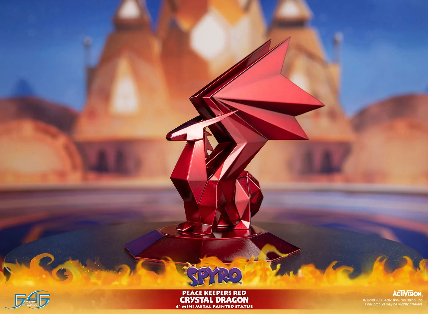 First 4 Figures Spyro Peace Keepers statueta metal rosie