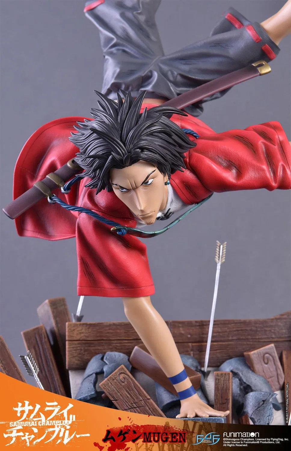 First 4 Figures Samurai Champloo Mugen statueta