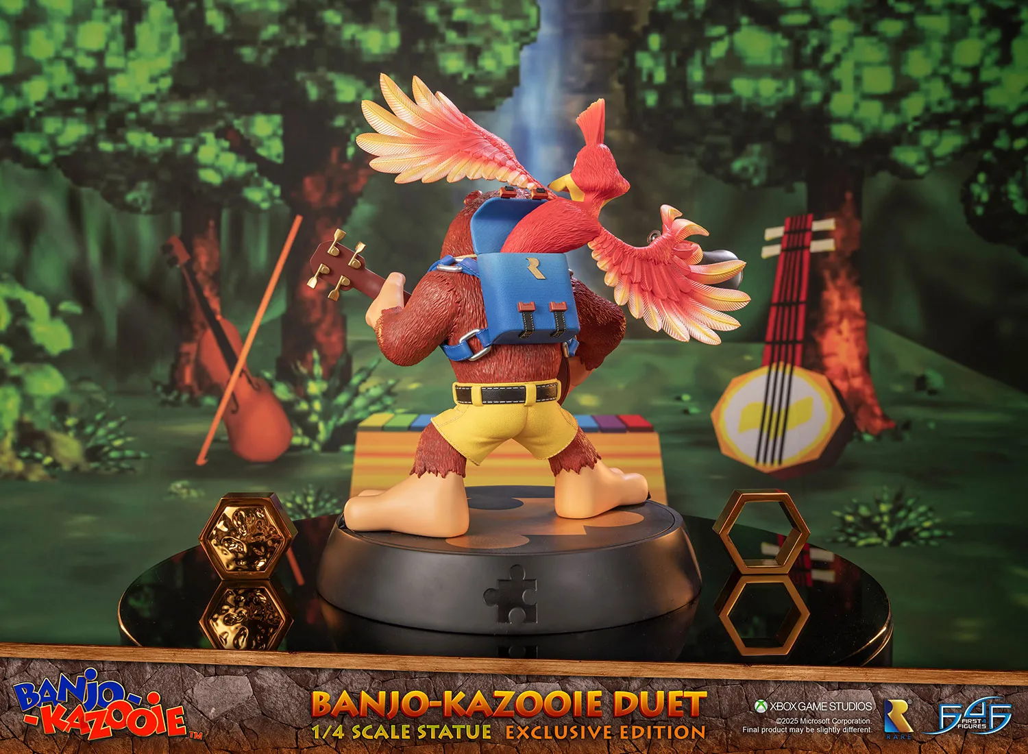 First 4 Figures Banjo-Kazooie Duet 1/4 statuetă Exclusive
