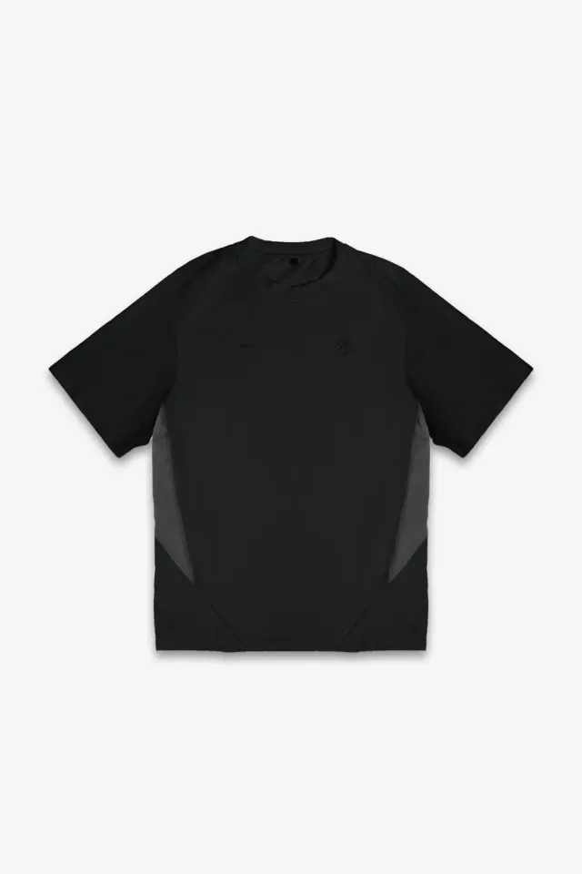 G2 Essentials Panel Tee tricou negru M bumbac