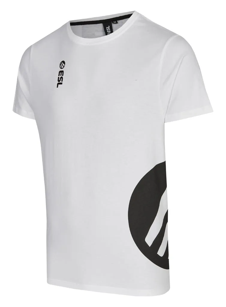 ESL Gaming Local Hero Katowice tricou alb bumbac