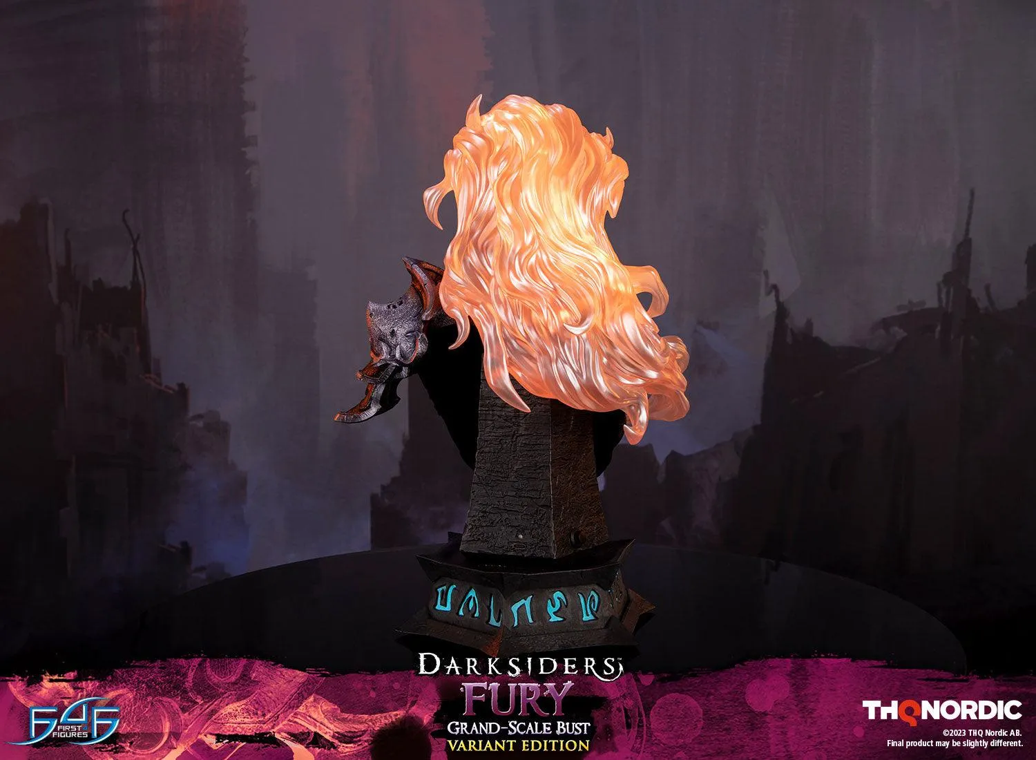 First 4 Figures Darksiders Fury Bust Variant statuetă LED