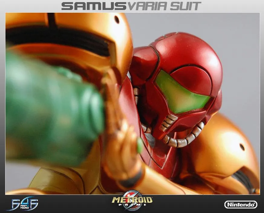 First 4 Figures Metroid Samus Varia Suit statuetă polystone