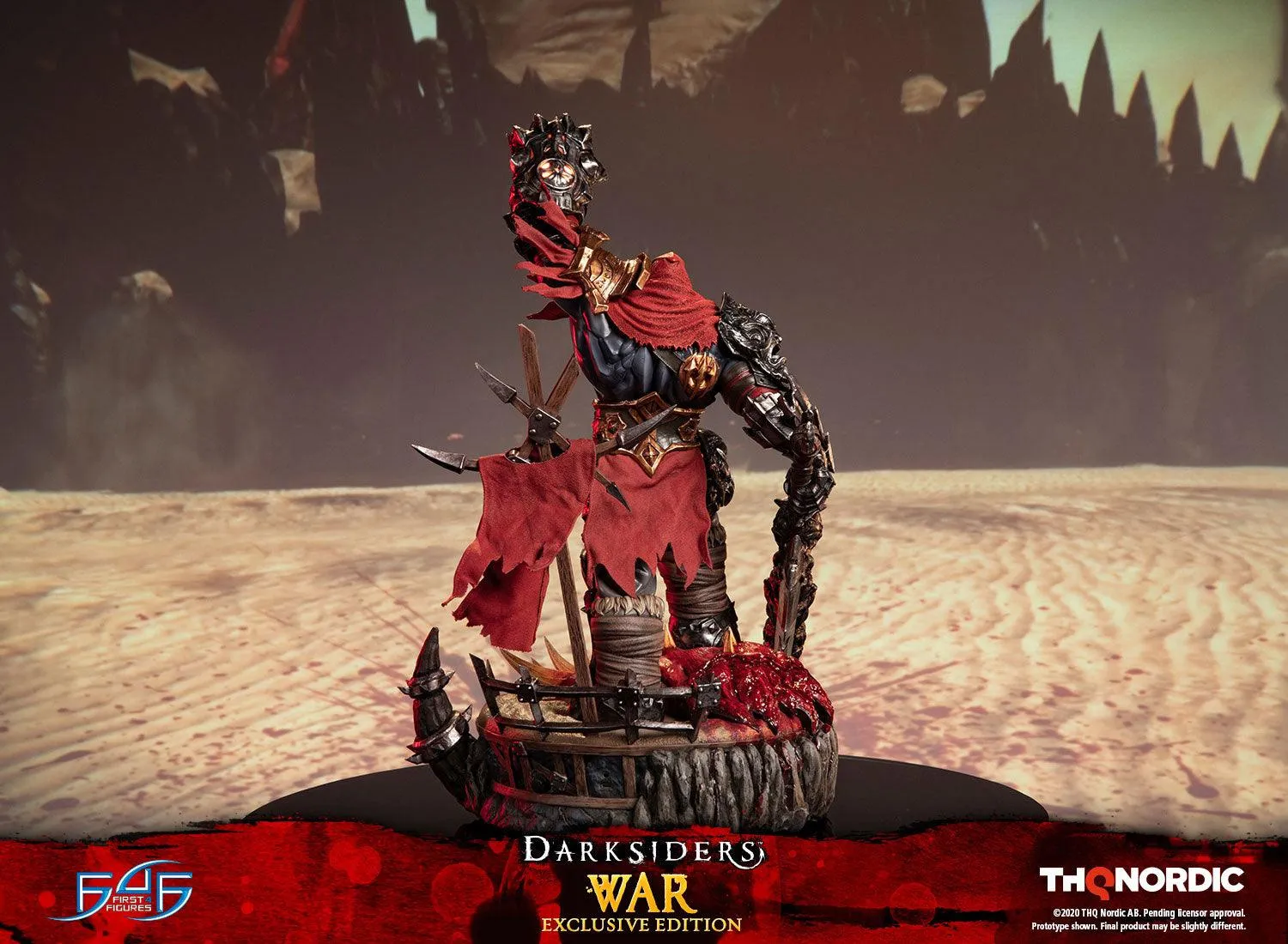 First 4 Figures Darksiders War statuetă Exclusive LED 1/6