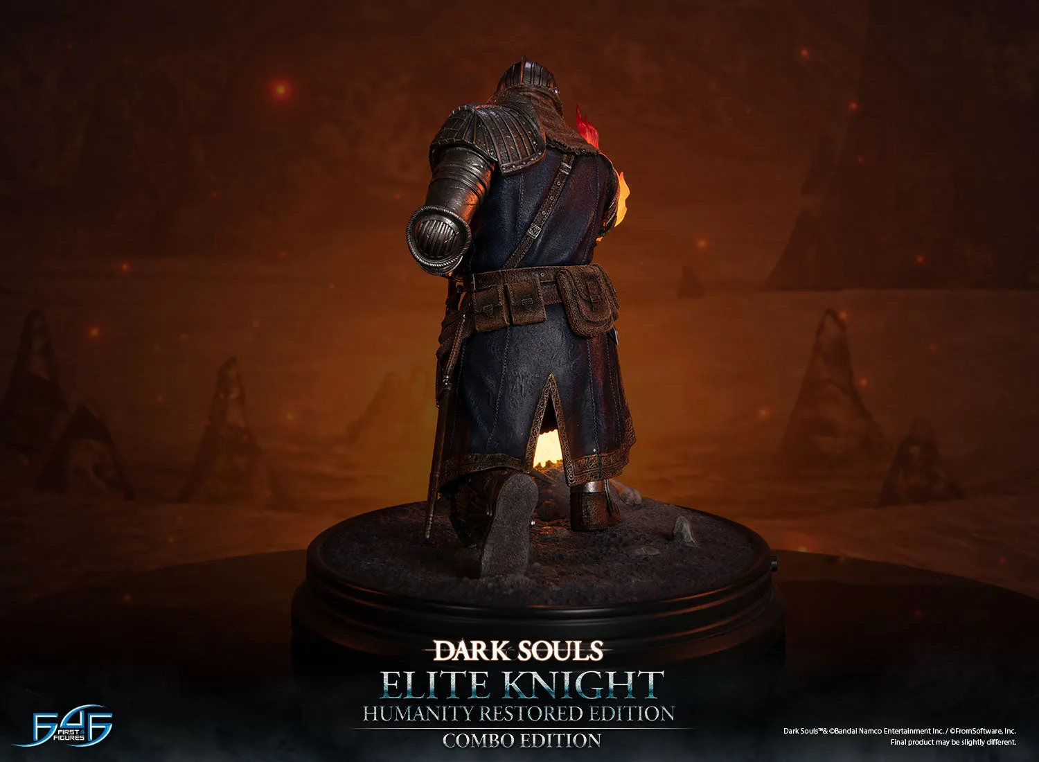 First 4 Figures Dark Souls Elite Knight statuetă Combo Edition LED
