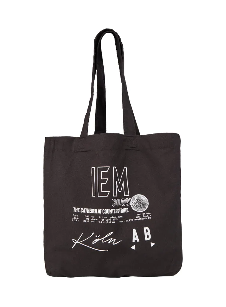 ESL IEM Cologne tote bag negru ediție limitată