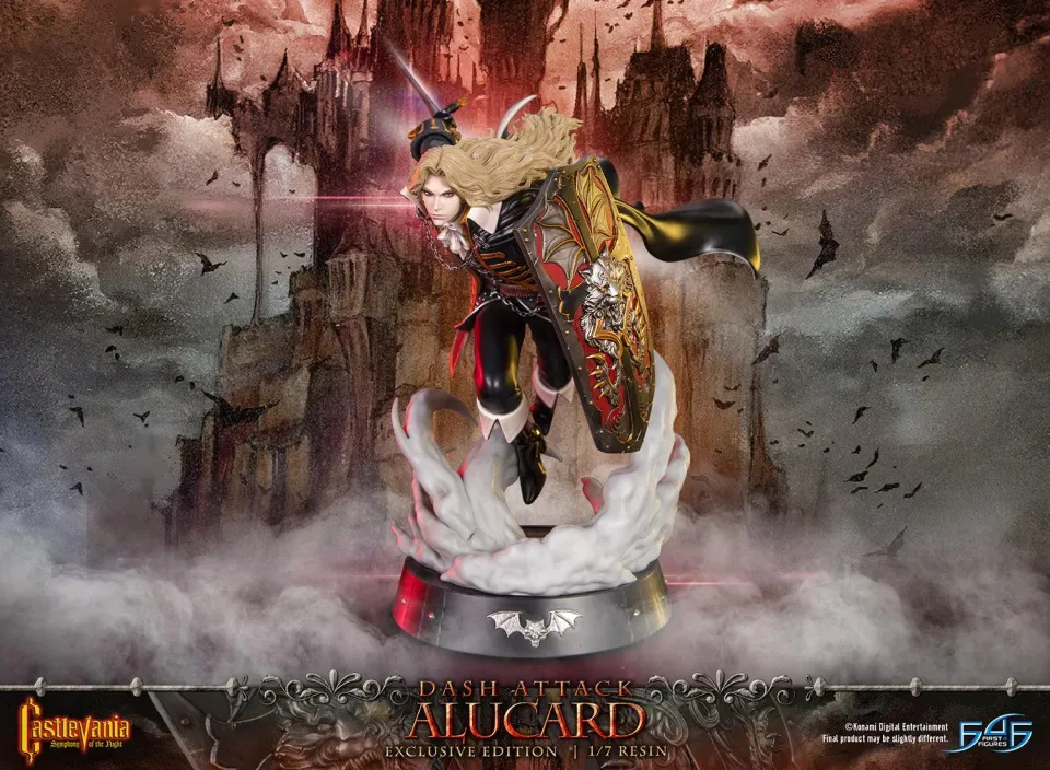 First 4 Figures Castlevania Alucard Dash Attack statueta scut