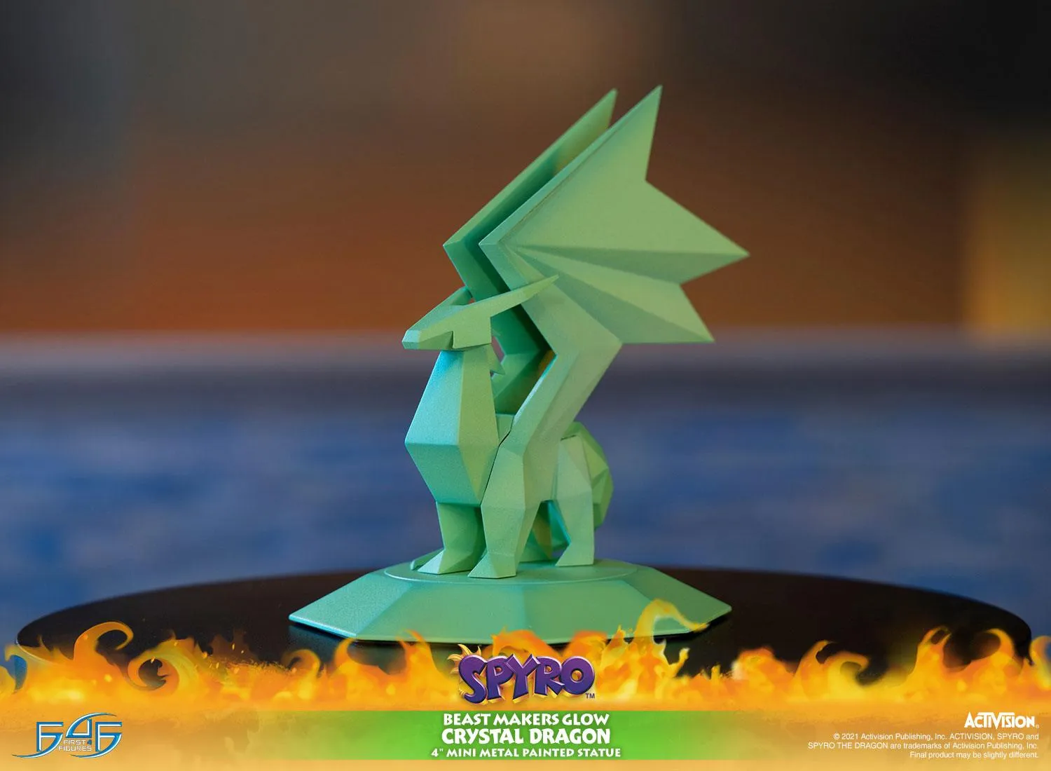 First 4 Figures Spyro Beast Makers statueta metal fosforescenta