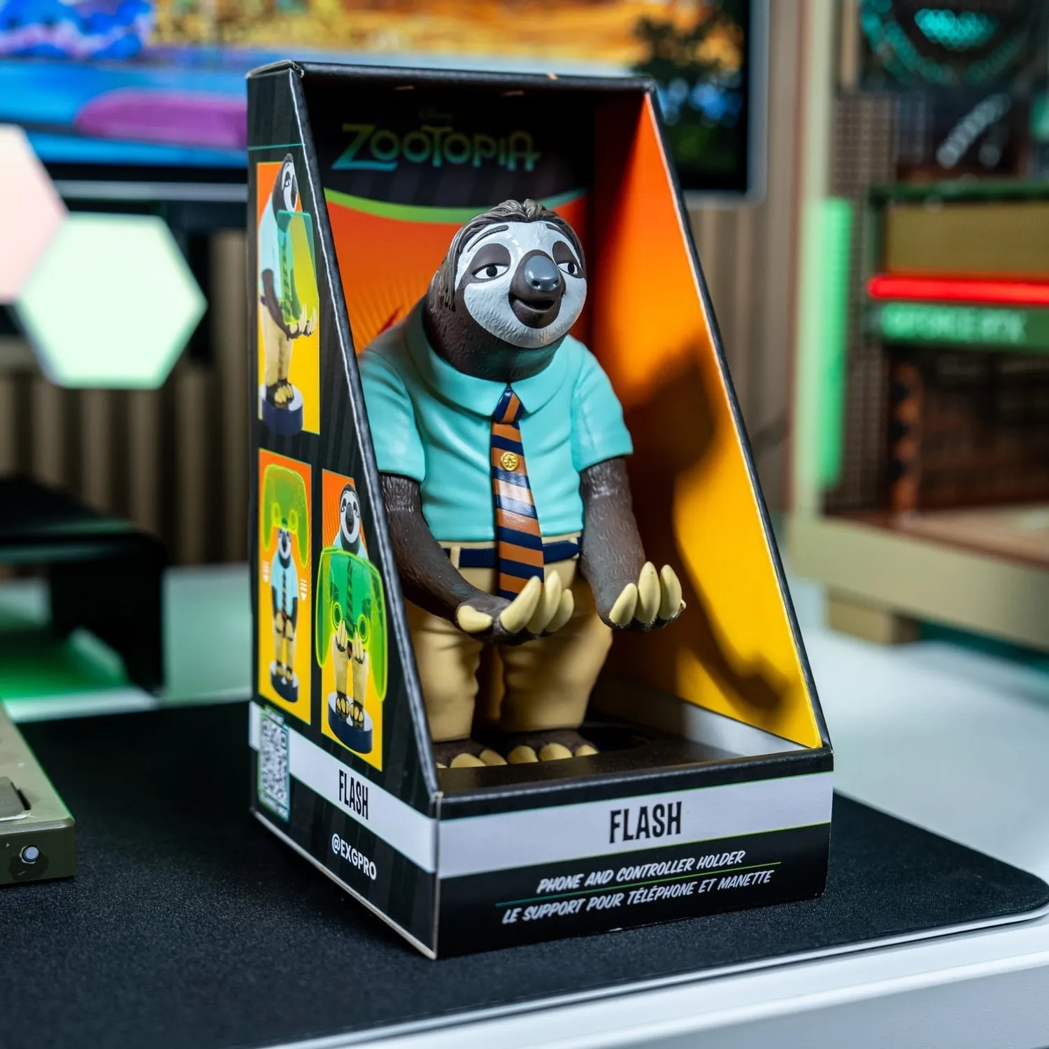 Exquisite Gaming Cable Guys Flash suport controller Zootopia