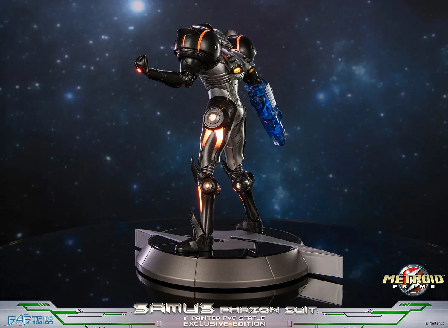 First 4 Figures Metroid Samus Phazon Suit figurina Exclusive