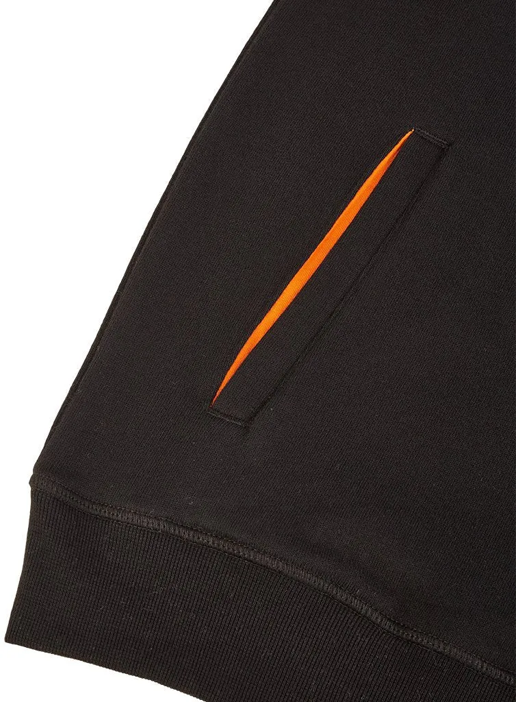 DreamHack Classic hanorac negru bumbac-polar 4XL