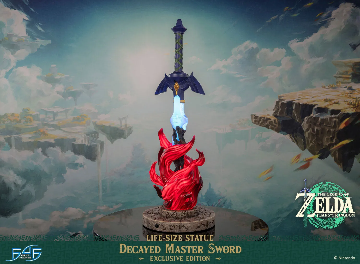 First 4 Figures Master Sword Decayed statuetă Exclusive