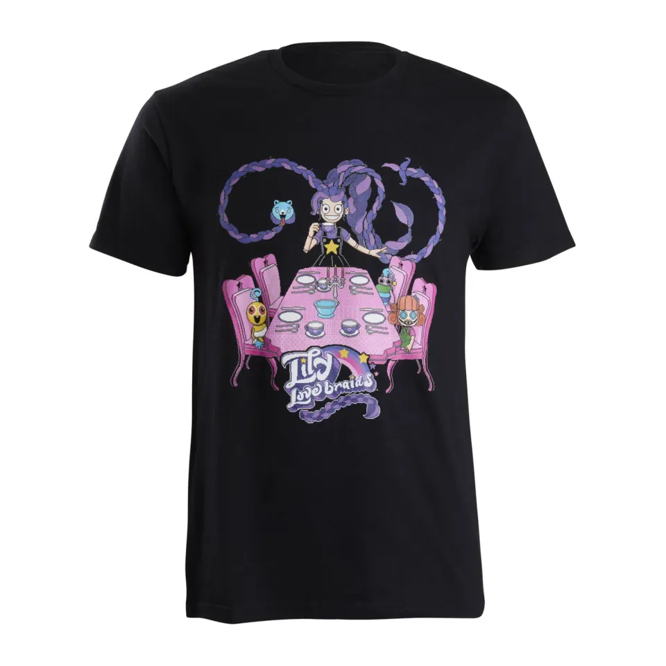Huggy Wuggy Poppy Playtime Lily Lovebraids Pixel tricou bumbac S-3XL
