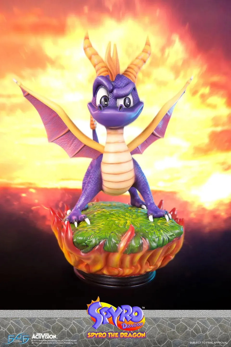 First 4 Figures Spyro statuie Regular 1998 polystone