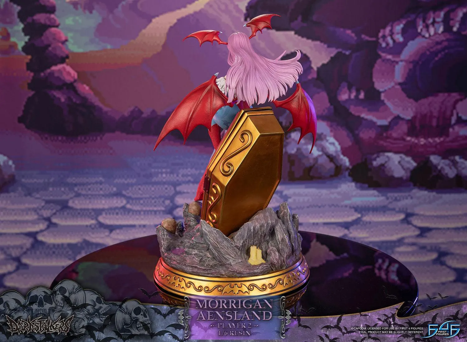 First 4 Figures Darkstalkers Morrigan statueta Player 2