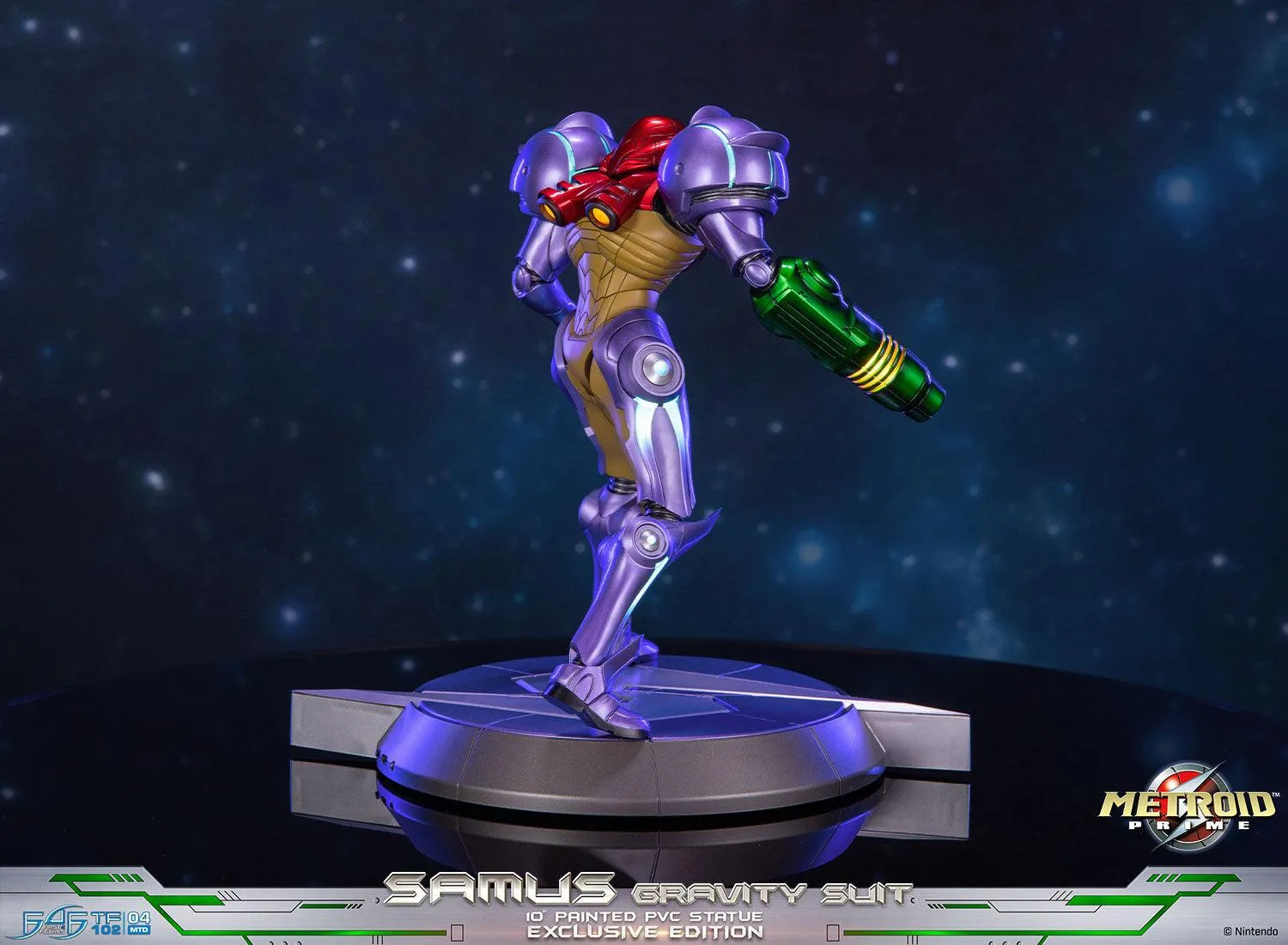 First 4 Figures Samus Gravity Suit statuetă PVC Exclusive