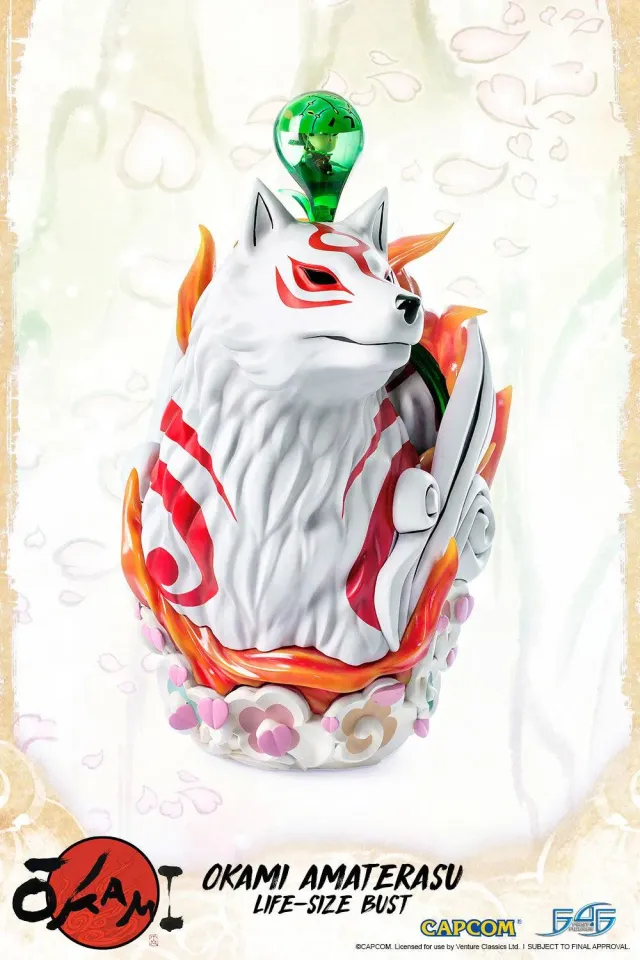 First 4 Figures Okami Amaterasu bust life size rasina