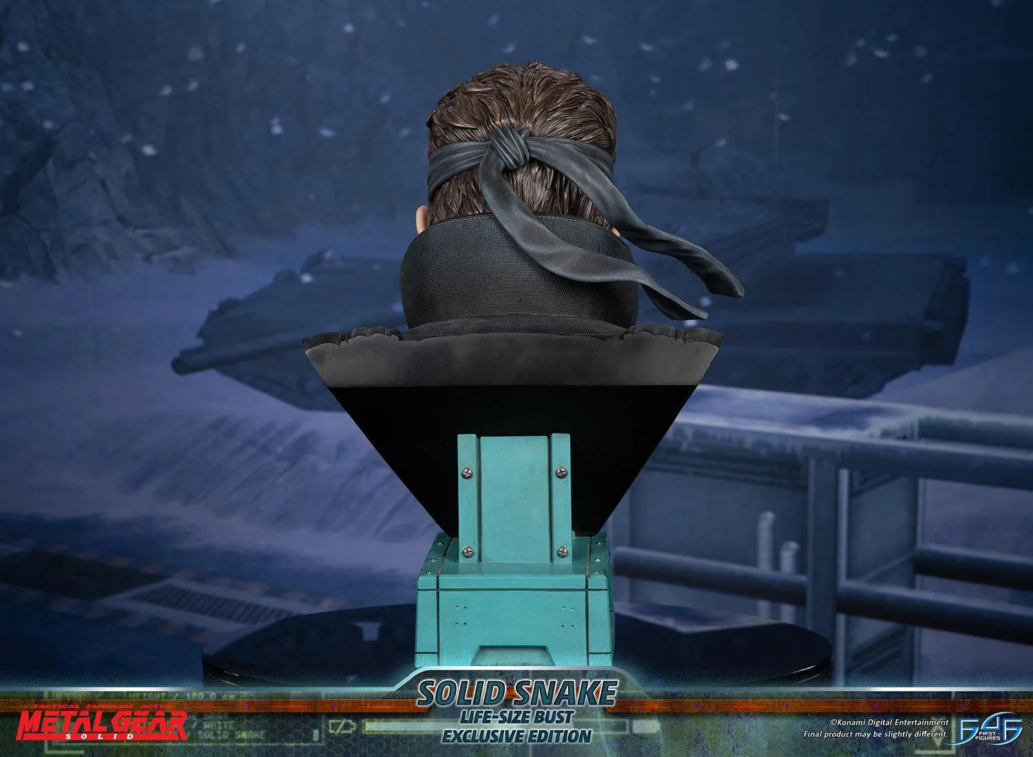 First 4 Figures Metal Gear Solid Snake bust Exclusive natural