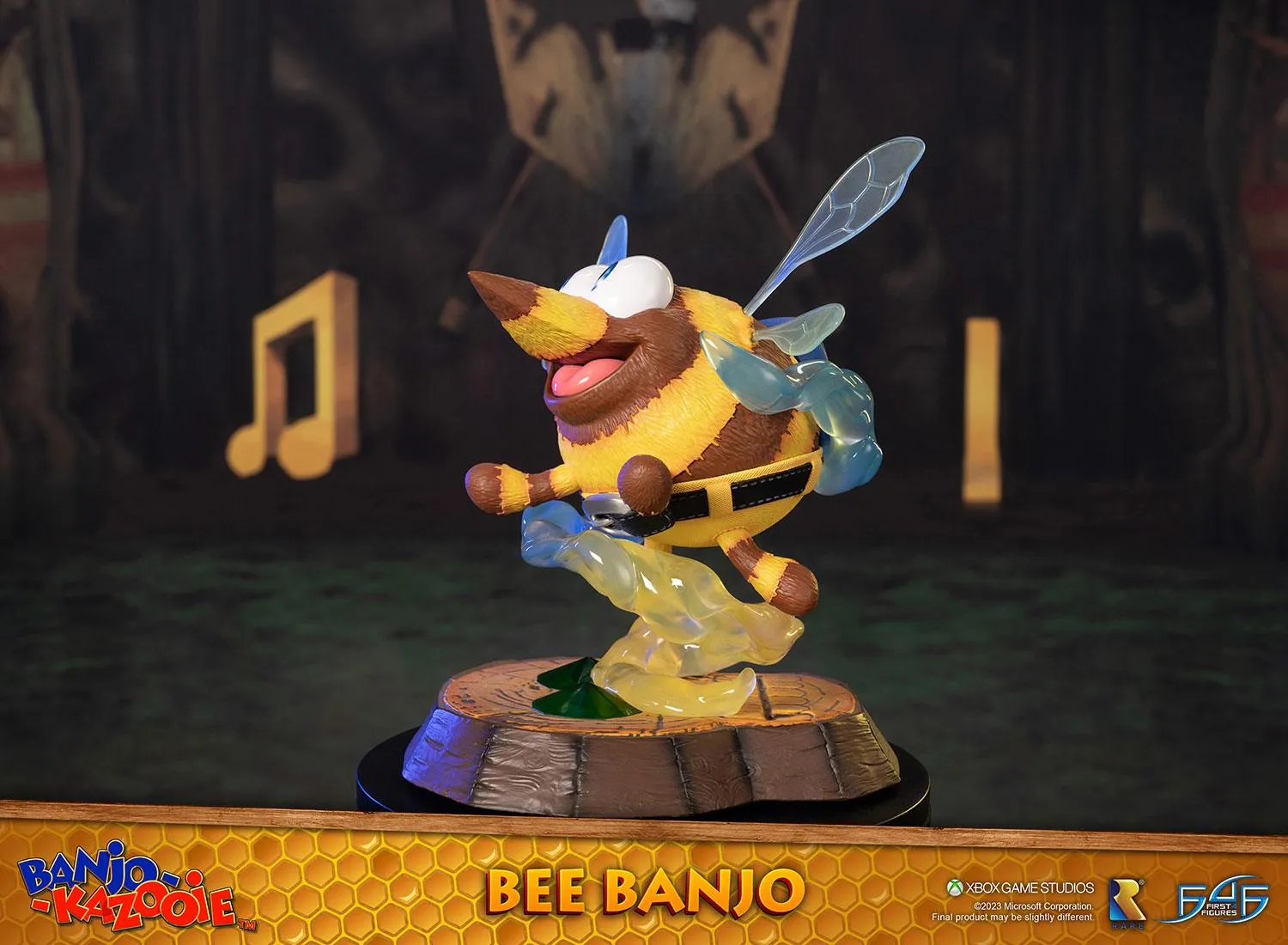 First 4 Figures Banjo-Kazooie Bee Banjo statueta rasina albina