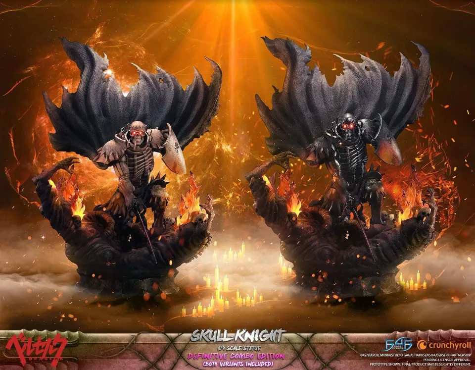 First 4 Figures Berserk Skull Knight statuetă Definitive Combo