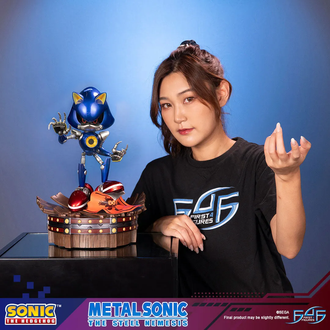 First 4 Figures Sonic Metal Sonic statueta rasina editie limitata