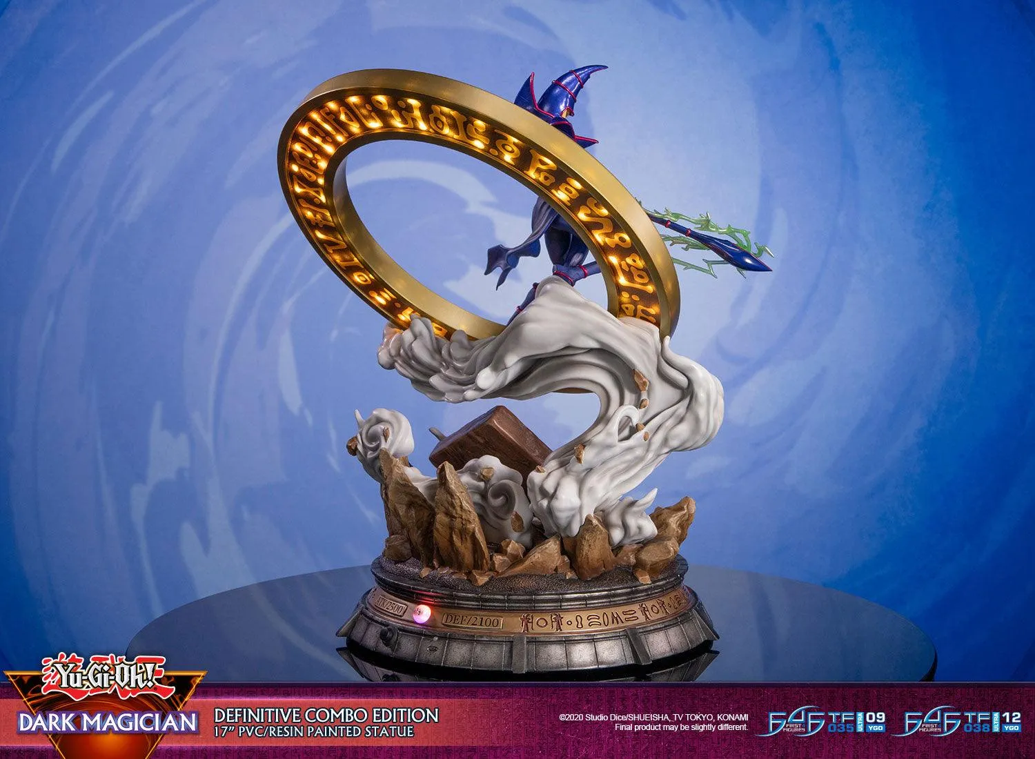First 4 Figures Yu-Gi-Oh Dark Magician statuetă Definitive Combo