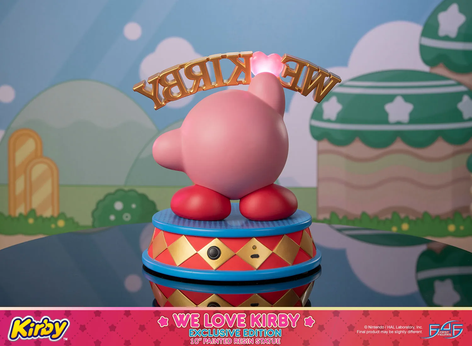 First 4 Figures Kirby We Love Kirby statuetă Exclusive LED