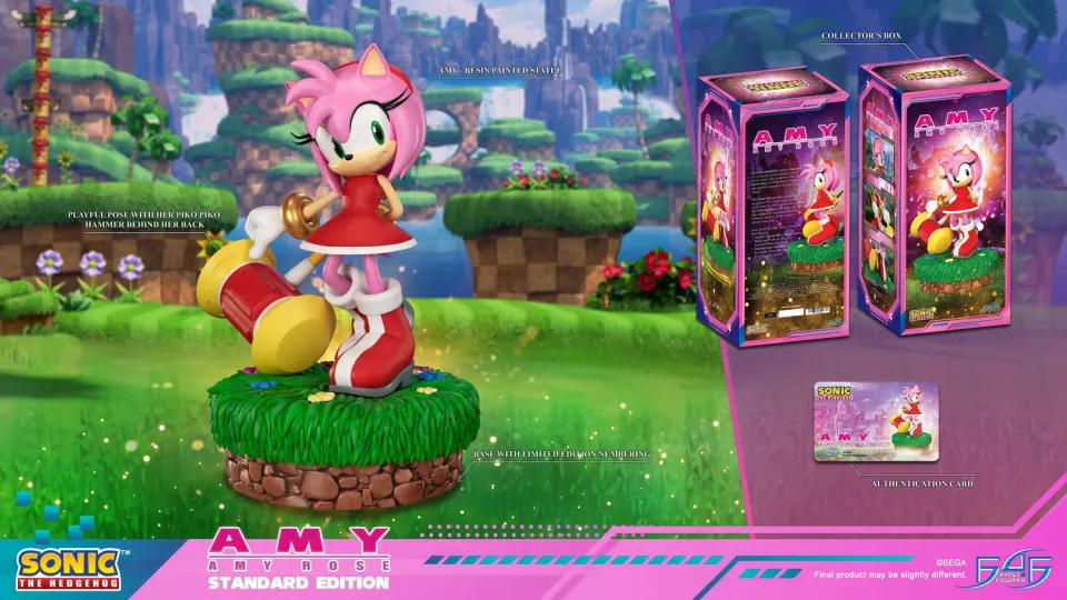 First 4 Figures Sonic Amy statueta Standard rasina