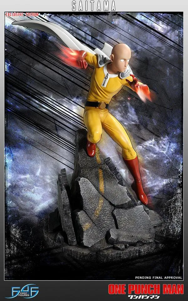 First 4 Figures One Punch Man Saitama Exclusive statuetă rășină