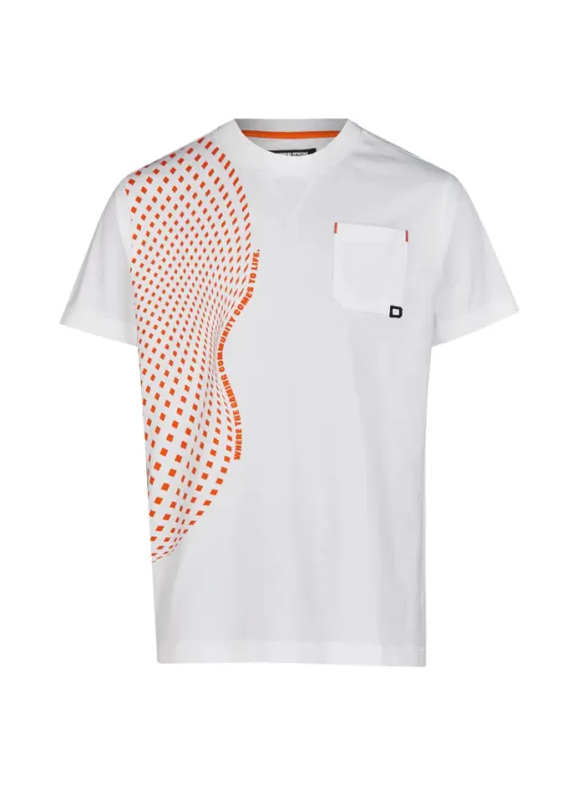 ESL DreamHack Community Short Sleeve tricou alb bumbac