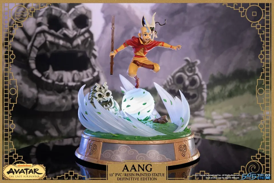 First 4 Figures Avatar Aang statuetă PVC Definitive LED