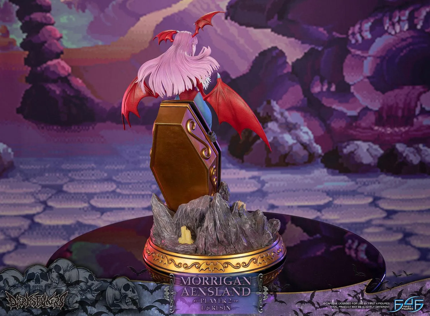First 4 Figures Darkstalkers Morrigan statueta Player 2
