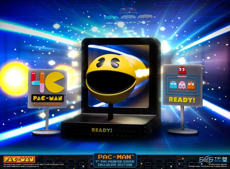 First 4 Figures PAC-MAN figurină Exclusive Edition LED