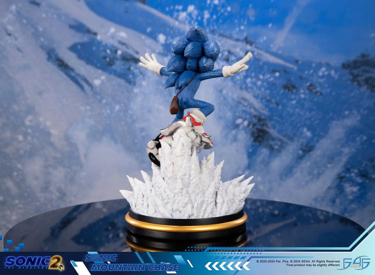 First 4 Figures Sonic 2 Mountain Chase statuetă zăpadă 34 cm