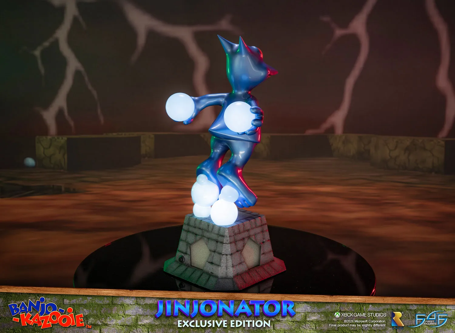 First 4 Figures Banjo-Kazooie Jinjonator Statuetă Exclusive LED