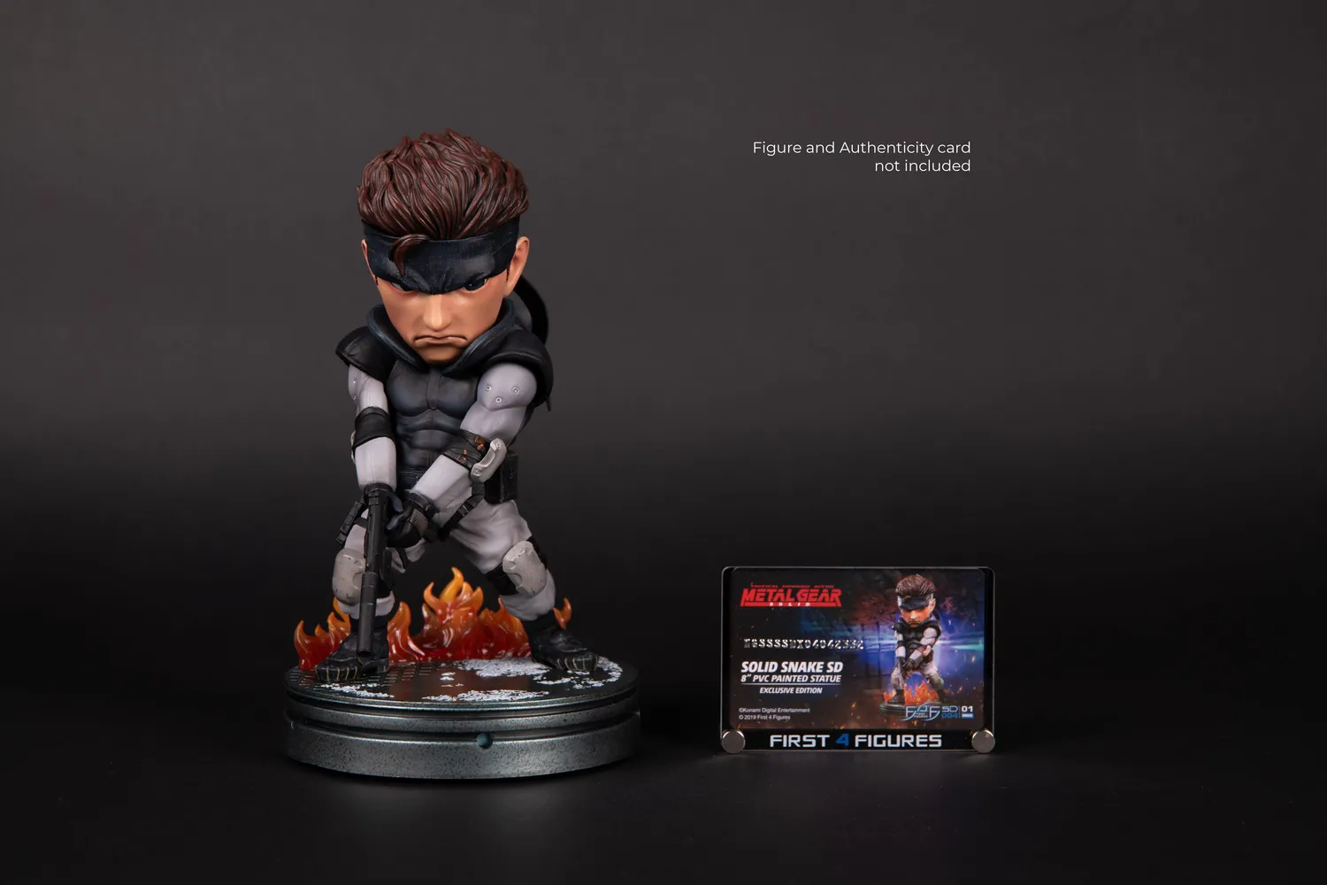 First 4 Figures F4F suport carduri transparent Single