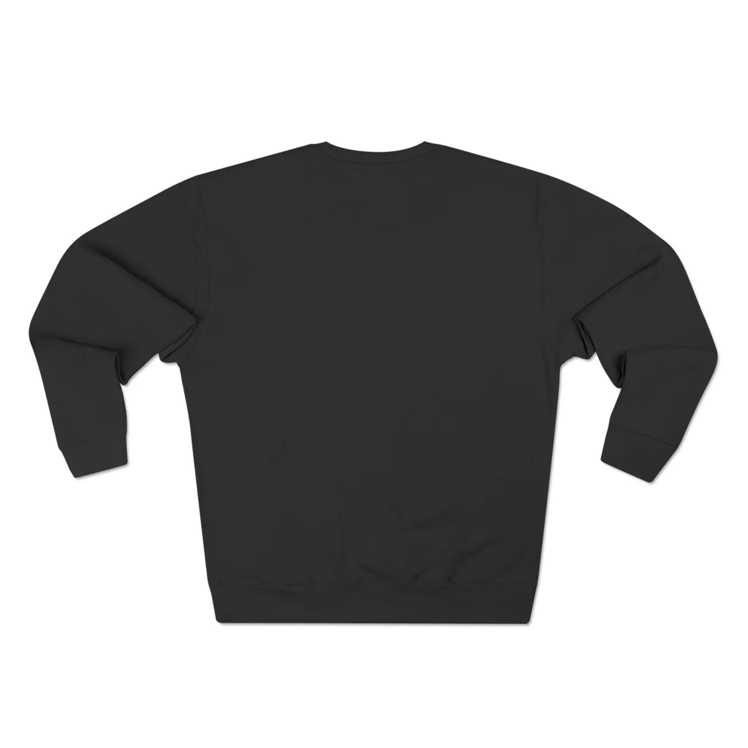 First 4 Figures Logo Premium Crewneck hanorac negru bumbac