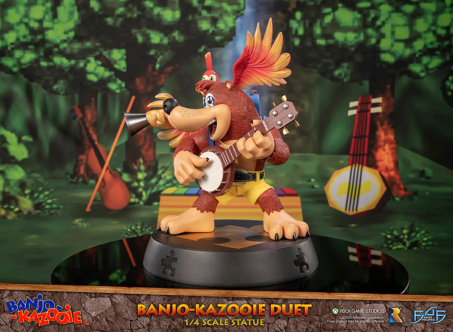 First 4 Figures Banjo-Kazooie Duet statuetă 1/4 40 cm
