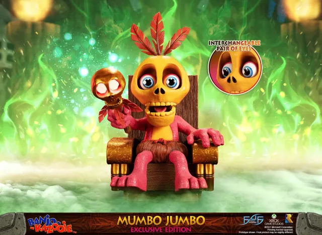 First 4 Figures Banjo-Kazooie Mumbo Jumbo statuetă Exclusive LED