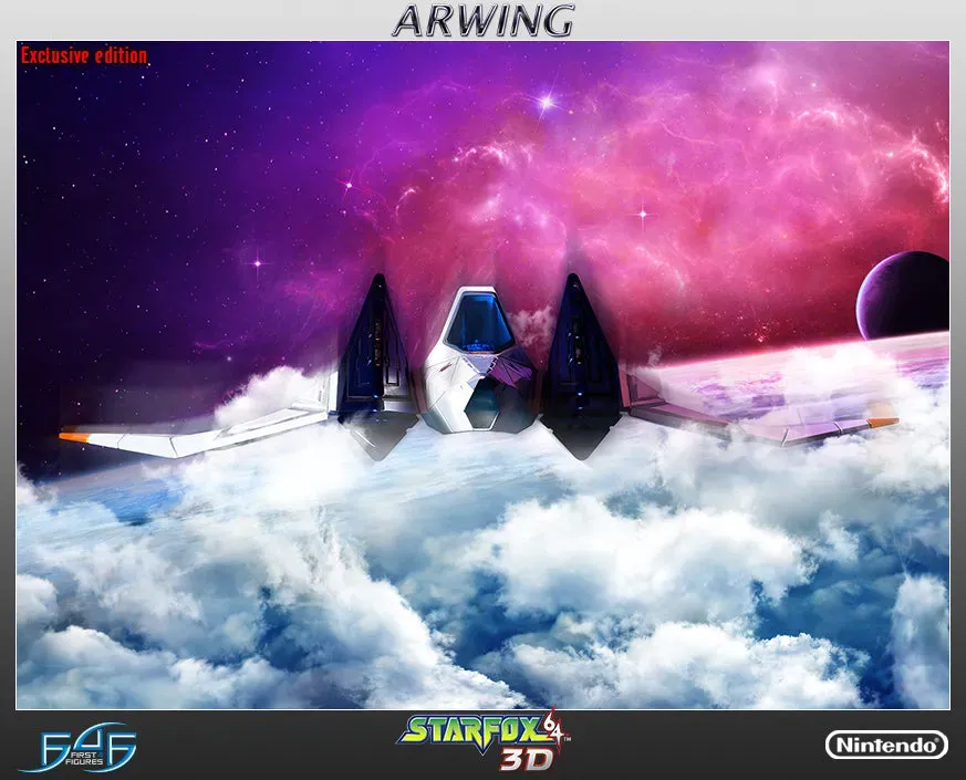 First 4 Figures Star Fox Arwing statuetă Exclusive LED 46 cm