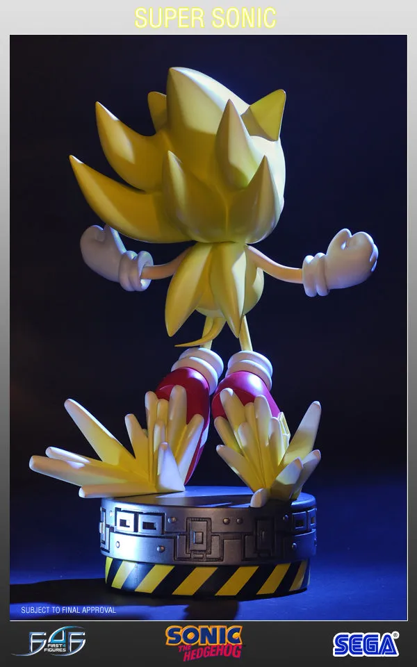 First 4 Figures Sonic Super Sonic statueta rasina aurie