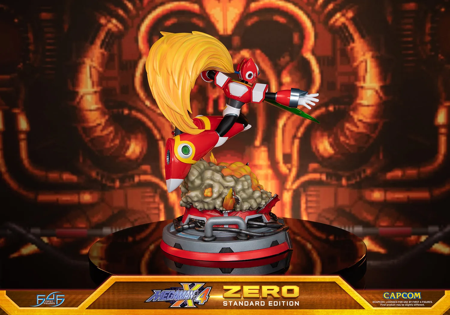 First 4 Figures Mega Man X Zero statuetă Standard 43 cm