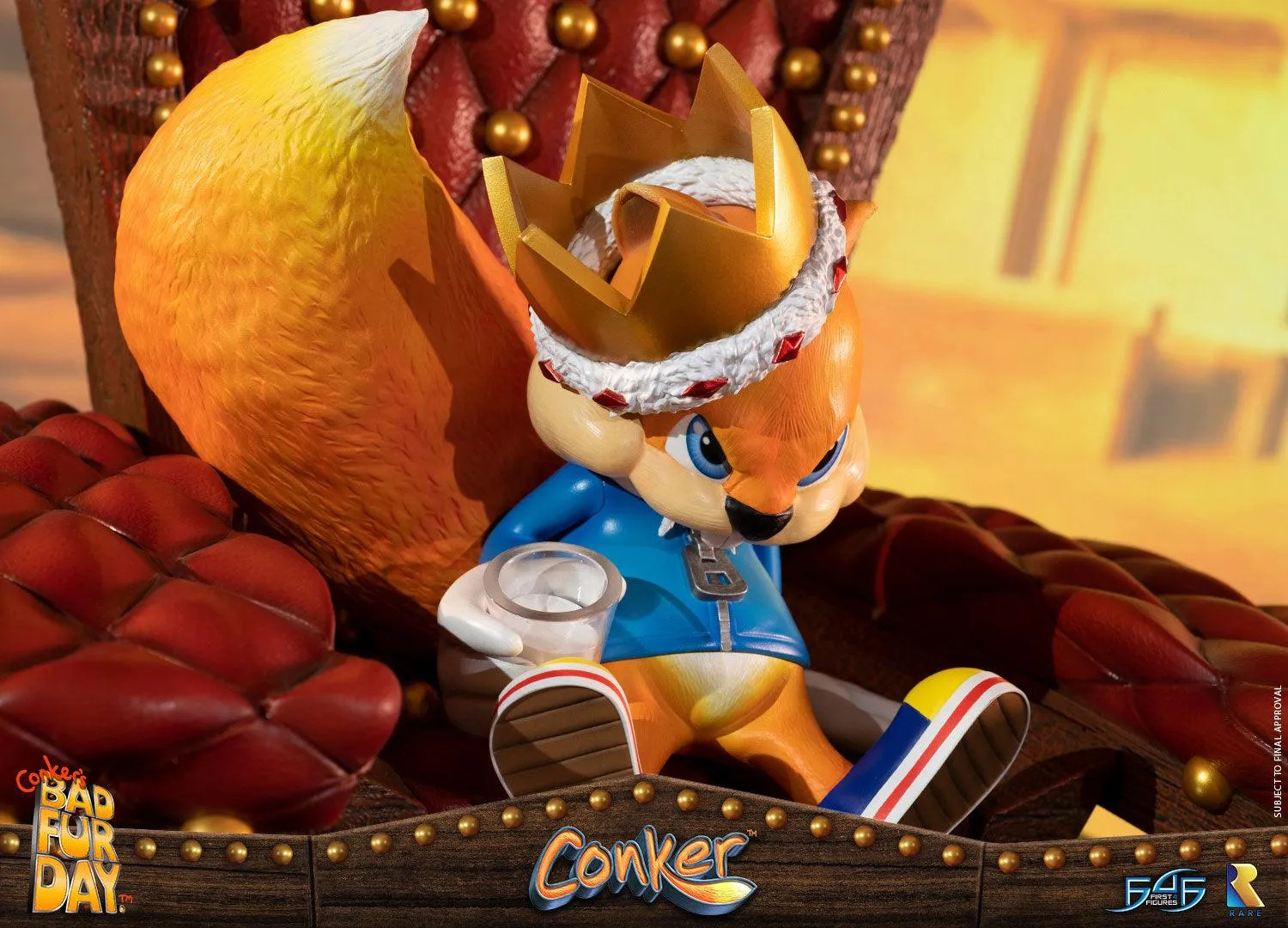 First 4 Figures Conker Bad Fur Day Conker statuetă standard