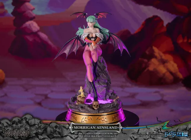 First 4 Figures Darkstalkers Morrigan statueta PVC Combo